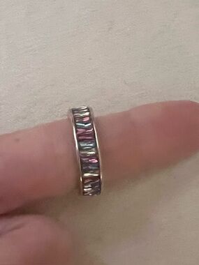 Kendra Scott multi color gem ring